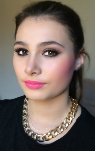 Teenage make-up look by Daniel Sandler 