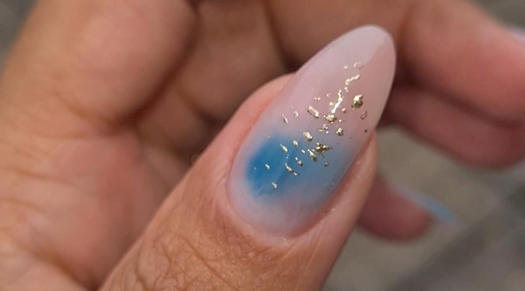 Update 147+ blue chrome nail designs best
