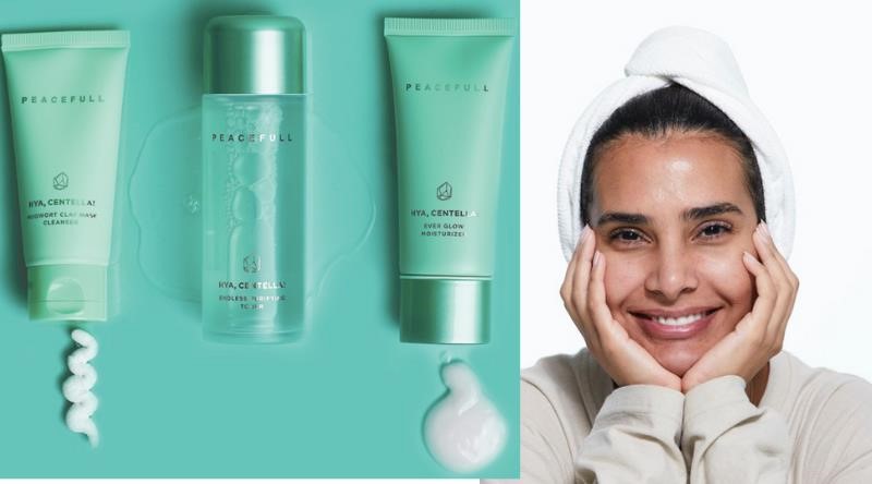 Salama Mohamed launches a new skincare PEACEFULL