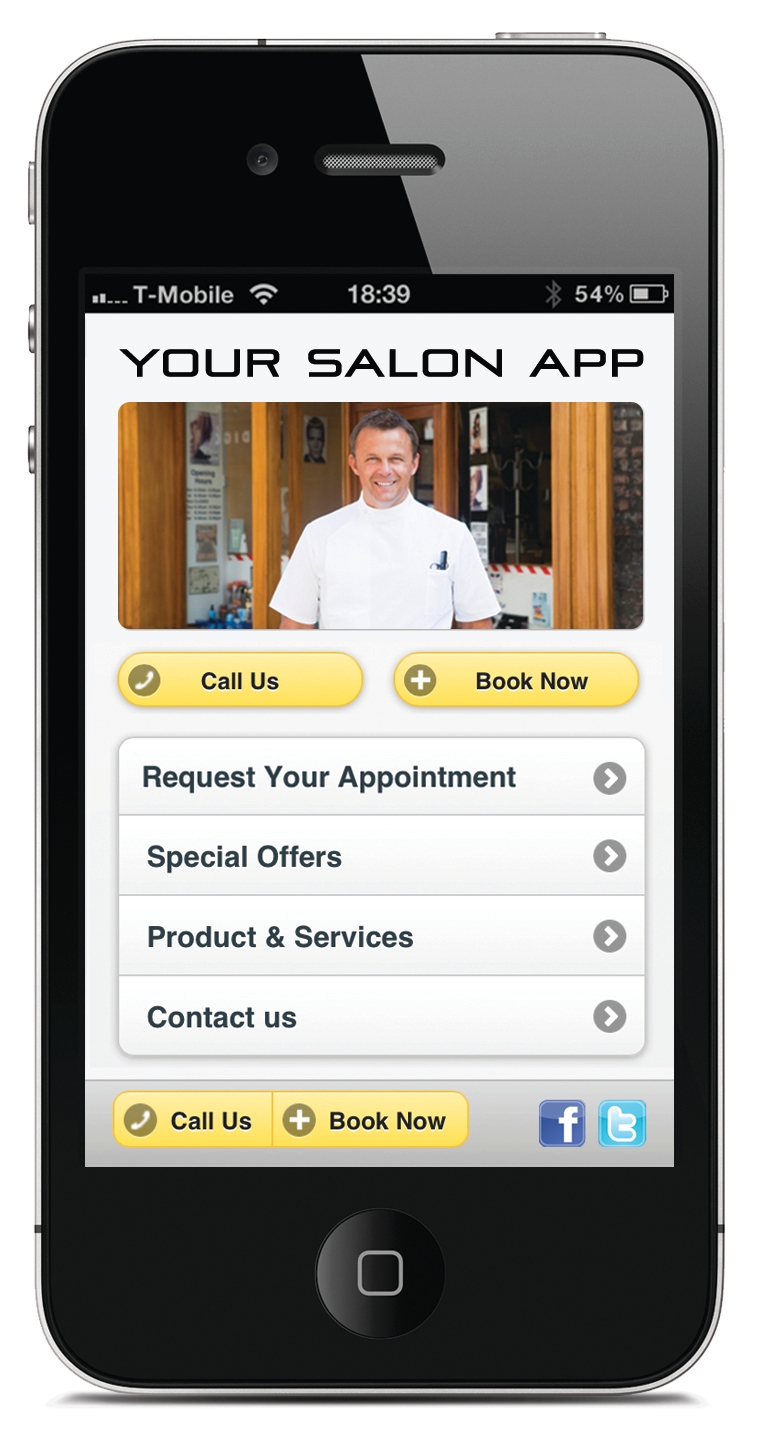 ProfessionalBeauty Salon Booking App launches new Mobile and Facebook